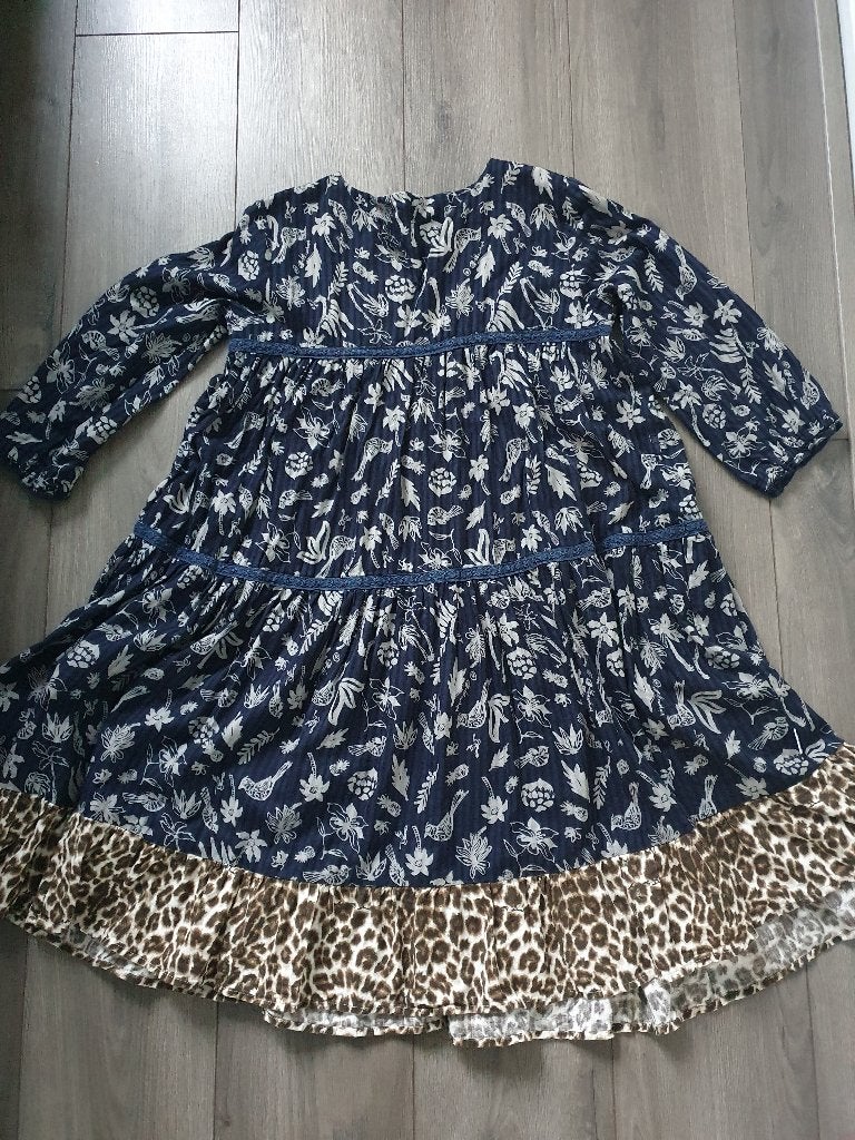 Summer Nights Vingino jurkje 176/XS, Kinderen en Baby's, Kinderkleding | Maat 176, Gebruikt, Meisje, Ophalen of Verzenden, Vingino
