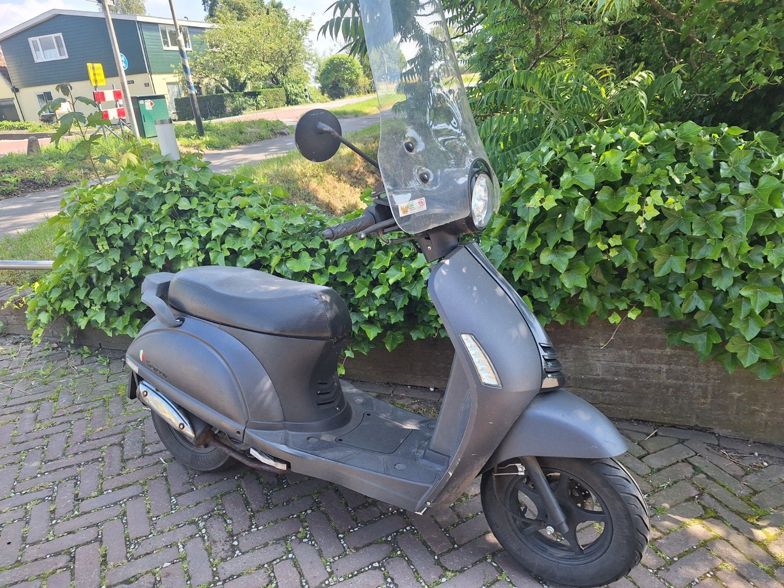 2x Vespa look snorscooter 2019 voor de liefhebber, Ophalen, Gebruikt