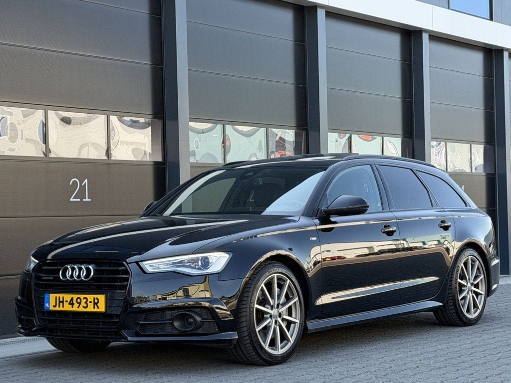 Audi A6 avant 3.0 TDI BiT quattro Pano Bose EURO-6, Auto's, Audi, Automaat, Euro 6, 320 pk, Zwart