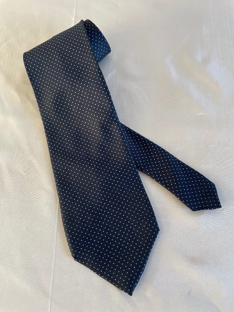 Tie Rack Leonardo Strelli 100% zijden stropdas. Italy, Blauw, Tie Rack Leonardo Strelli, Ophalen of Verzenden, Zo goed als nieuw