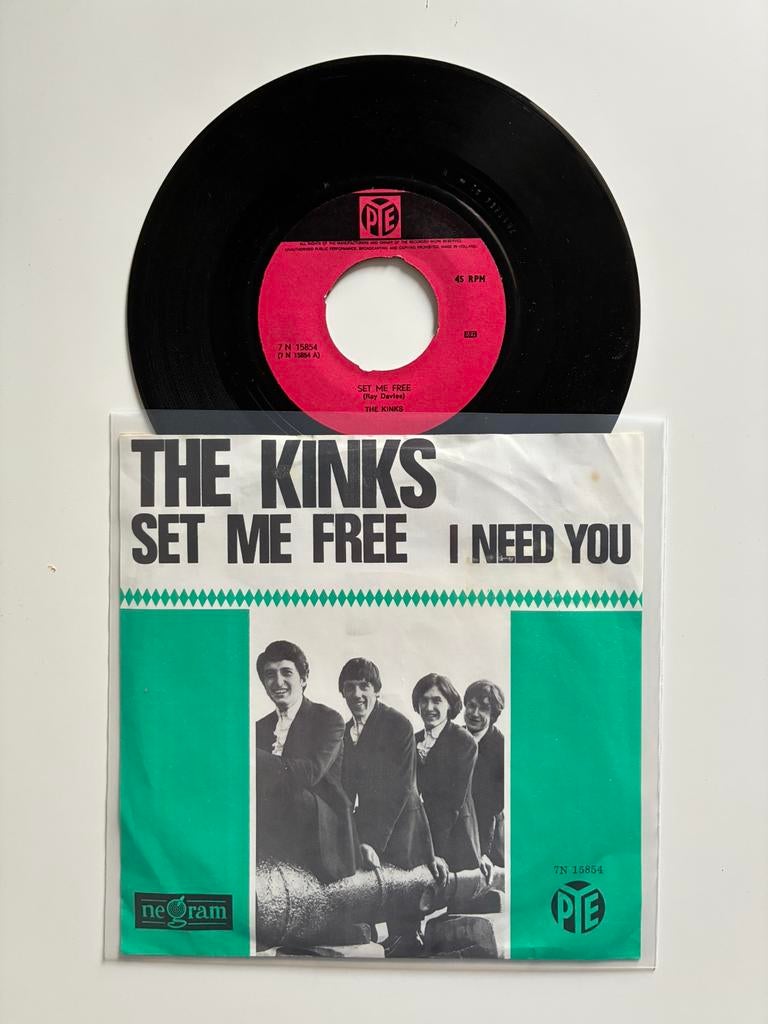 5x single The Kinks, Cd's en Dvd's, Vinyl Singles, Ophalen of Verzenden, 7 inch, Single