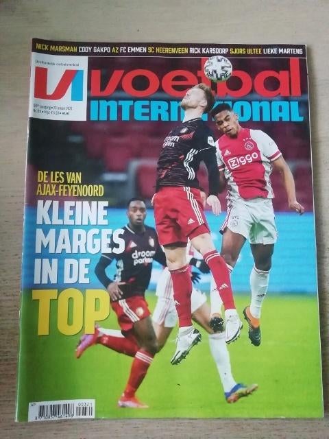 Voetbal International, 56e  jaargang, nr. 3, 2021, Ophalen, Gebruikt, Overige binnenlandse clubs, Boek of Tijdschrift