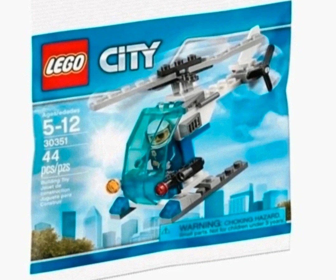 Nieuw Lego City helikopter 5-12 jaar, City, Lego, Nieuw, Ophalen of Verzenden