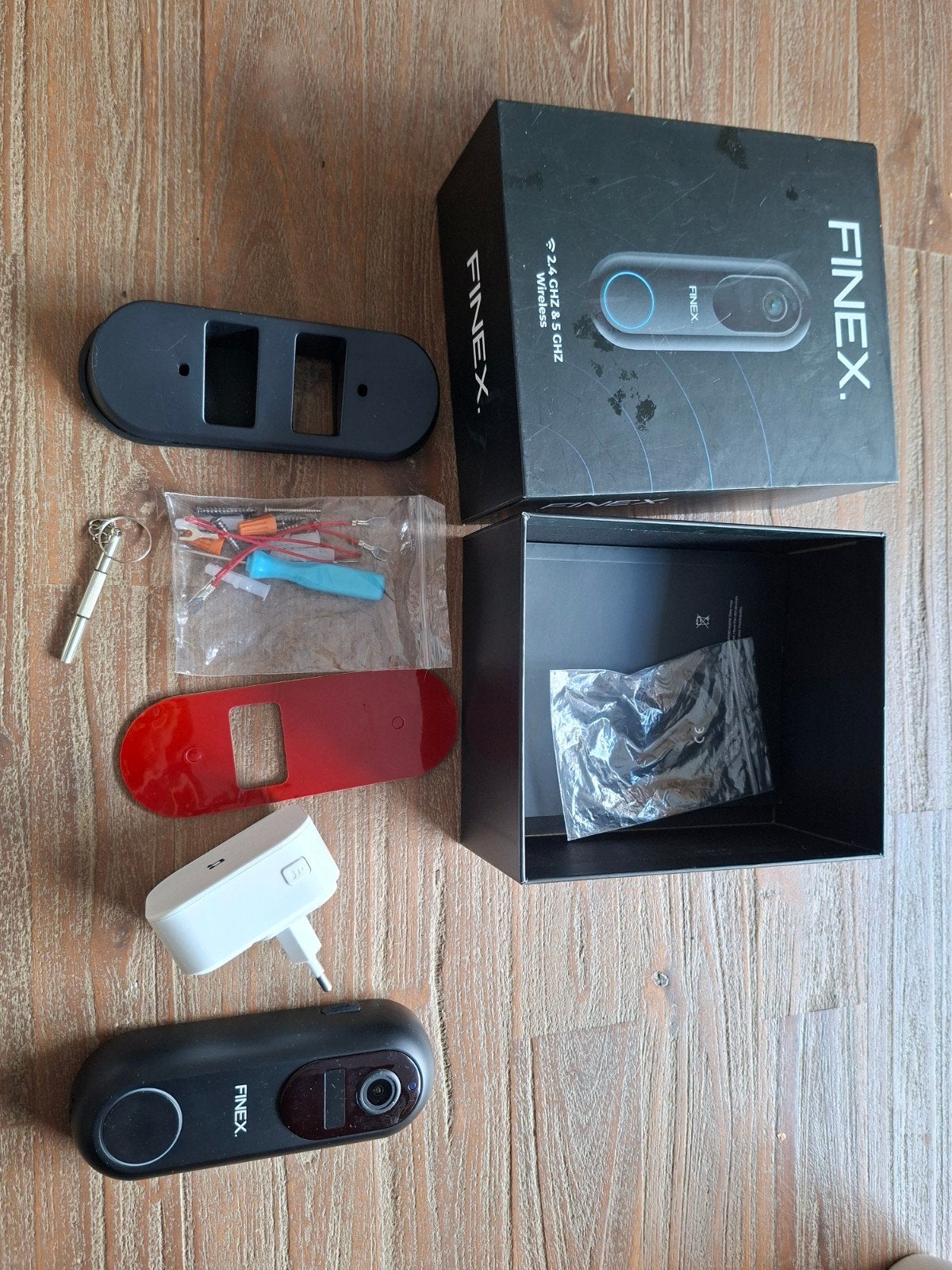 Finex Draadloze Video Deurbel met Camera en Bewegingssensor, Ophalen of Verzenden
