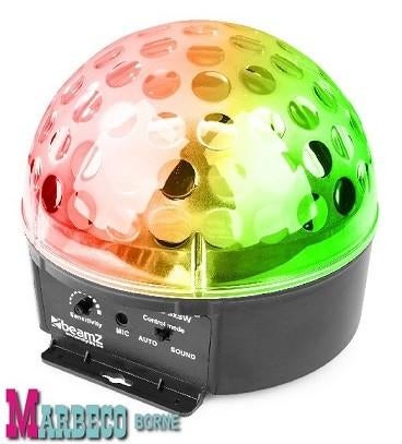 LED Jelly Ball licht effect, Disco bol Marbeco 36 Jaar, Geluidgestuurd, Nieuw, Info@marbeco.nl, BeamZ