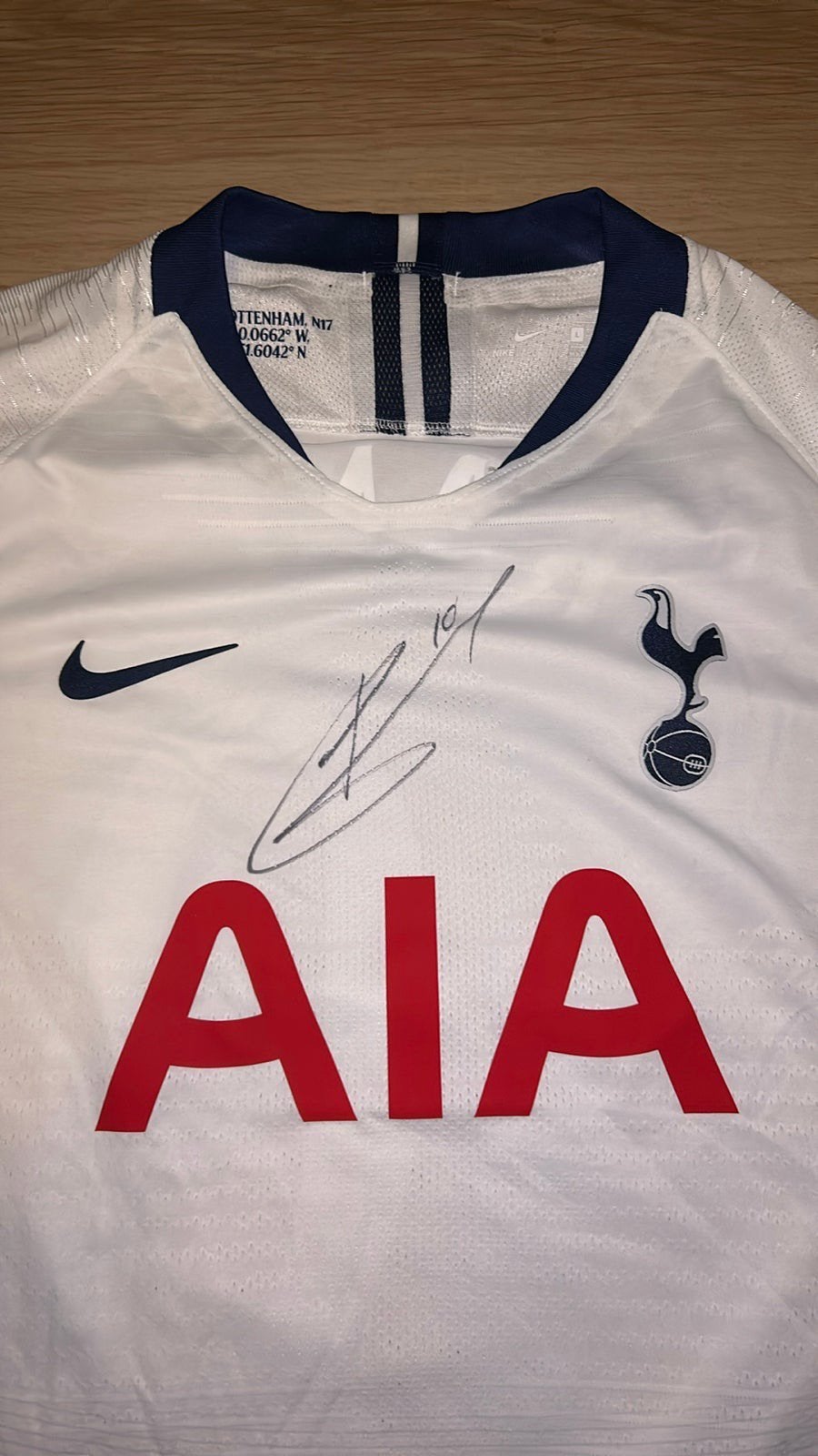 Harry Kane official signed, match issued shirt, Verzenden, Zo goed als nieuw, Rood, Voetbal