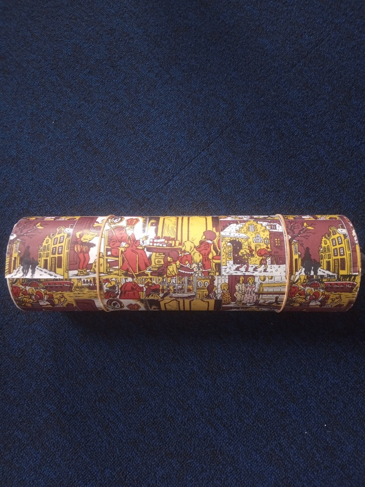 DE Echte Sinterklaas En Zwarte Piet PAPIER ROL, Diversen, Ophalen