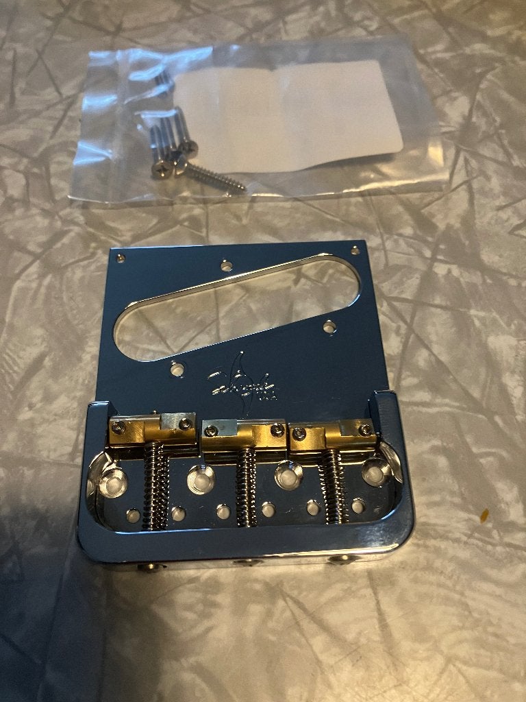Schroeder telecaster brug linkshandig, Muziek en Instrumenten, Instrumenten | Onderdelen, Ophalen of Verzenden, Zo goed als nieuw