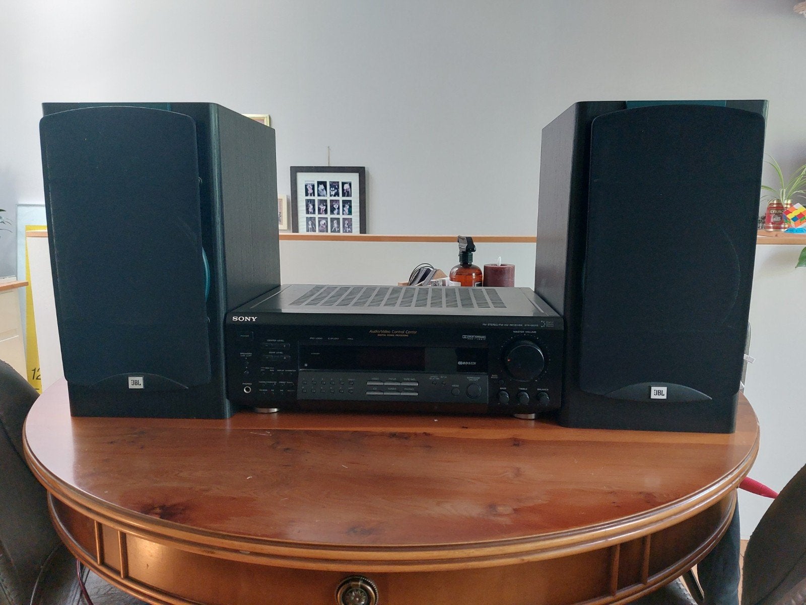 Sony STR-DE315 Receiver met JBL LX2 Speakers, Ophalen, Losse componenten, Zo goed als nieuw, Sony