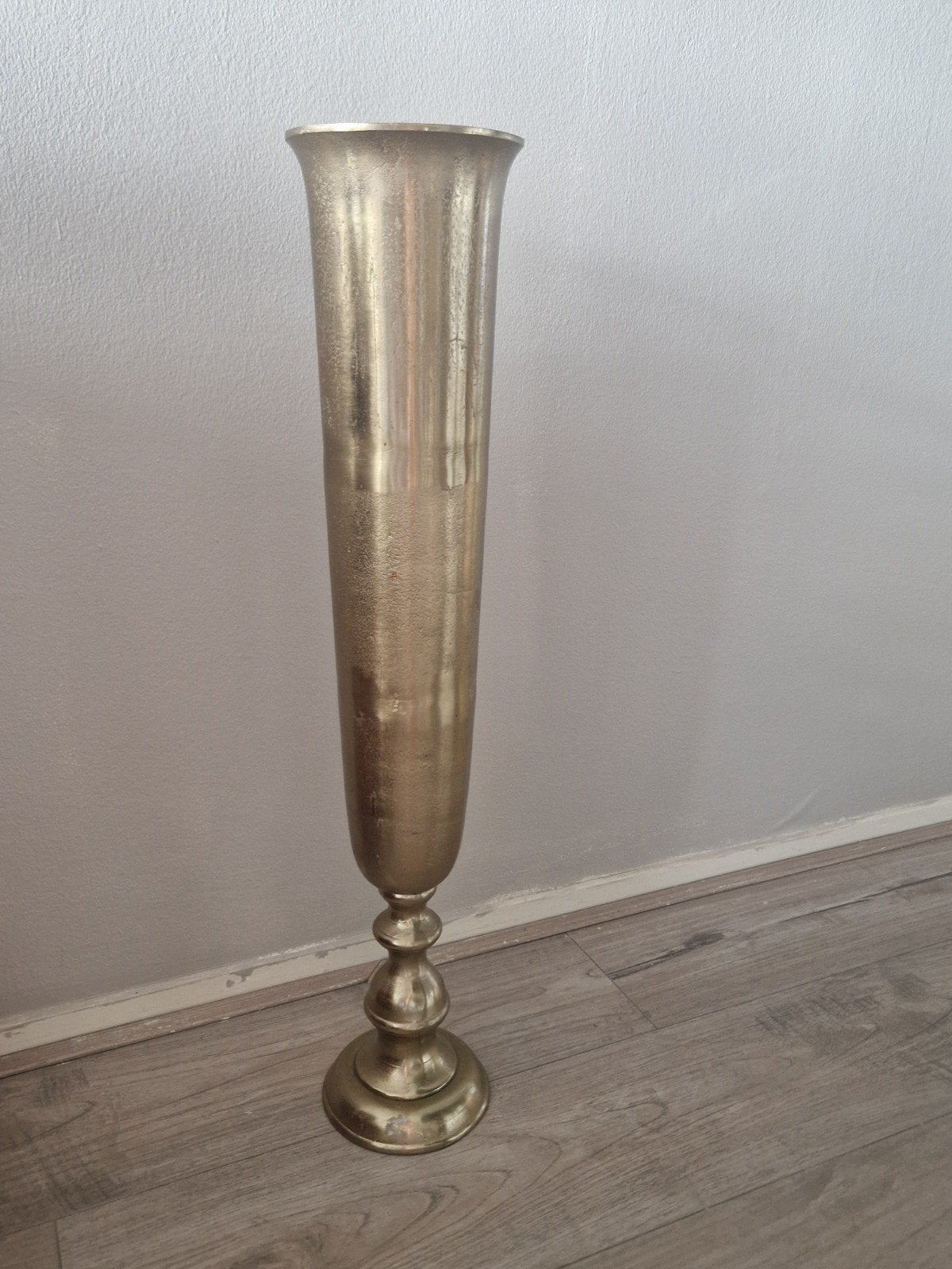 Grote gouden vaas! 79cm MOET WEG!, Ophalen