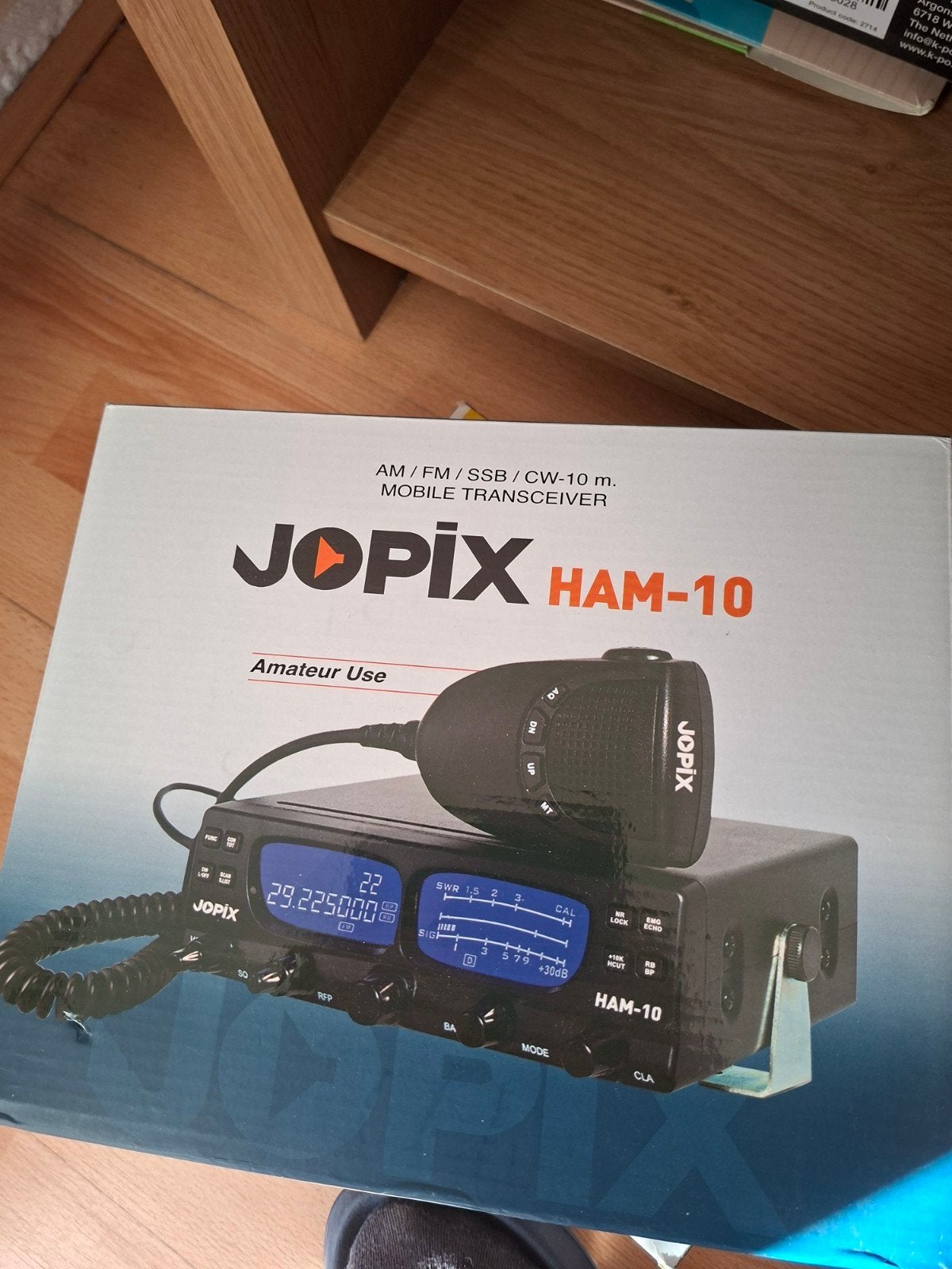 Jopix HAM-10 Mobiele Transceiver - Zo goed als nieuw, Ophalen of Verzenden, Zo goed als nieuw, Zender en Ontvanger