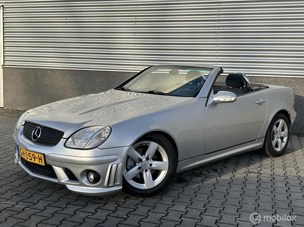 Mercedes SLK-klasse 230 K. Final Edition, Auto's, Achterwielaandrijving, Gebruikt, Zwart, 4 cilinders