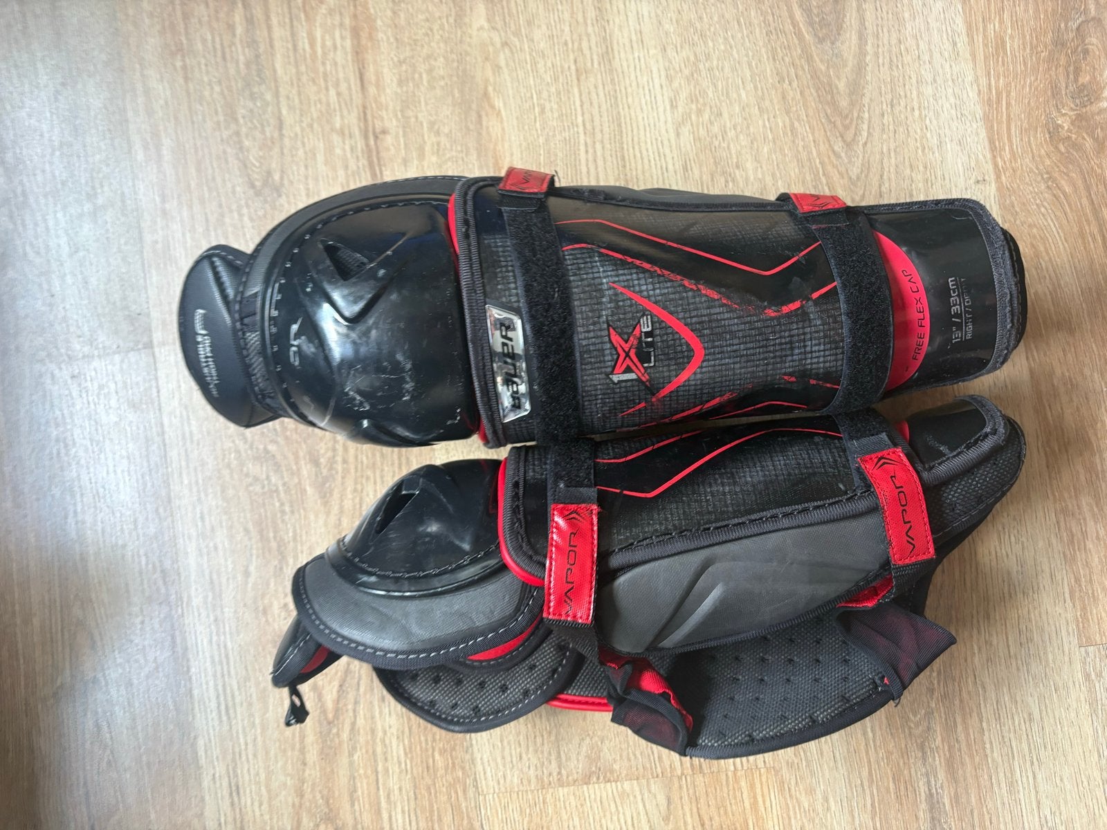 Bauer Vapor X-Lite Scheenbeschermers - 13"/33cm, Ophalen, Gebruikt