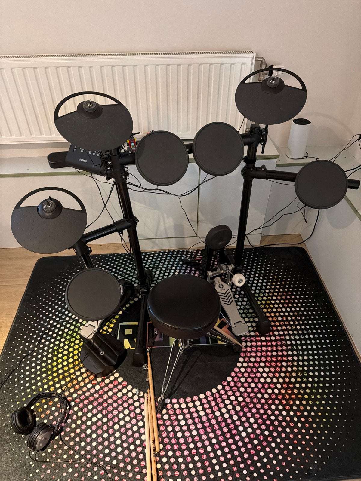 Yamaha DTX400K Elektronisch Drumstel, Ophalen, Zo goed als nieuw, Yamaha, Elektronisch