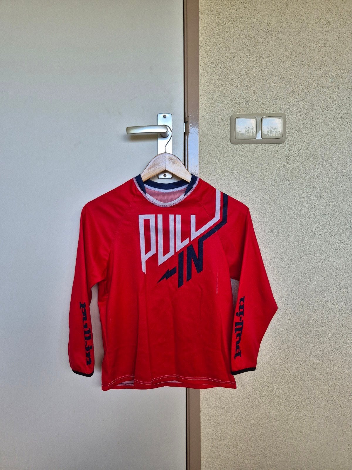 Rood Pull-In shirt met lange mouwen, maat XXXS, Ophalen of Verzenden, Gebruikt