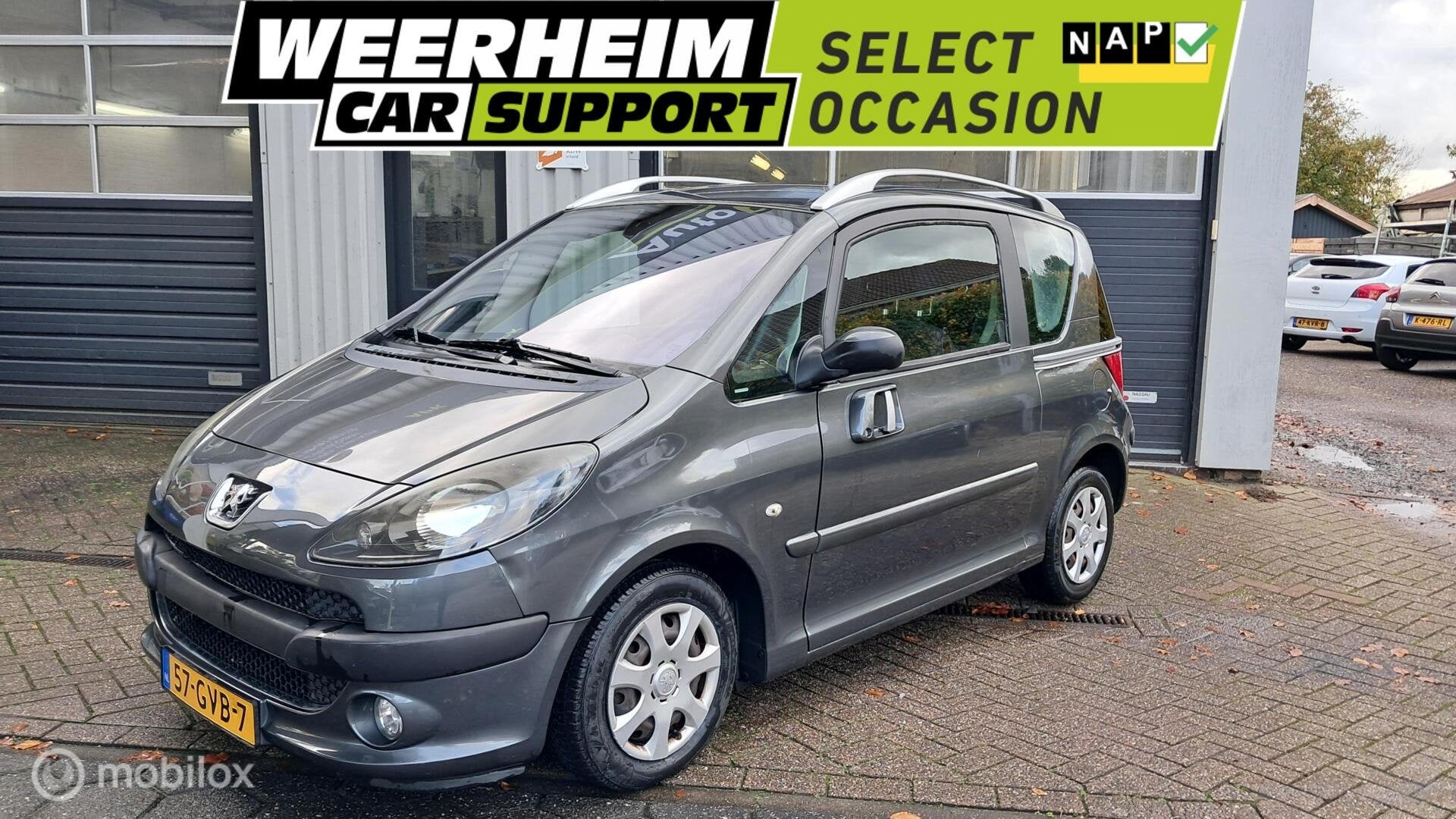 Peugeot 1007 1.6-16V Sporty, Auto's, 15 km/l, Gebruikt, Electronic Stability Program (ESP), 4 cilinders