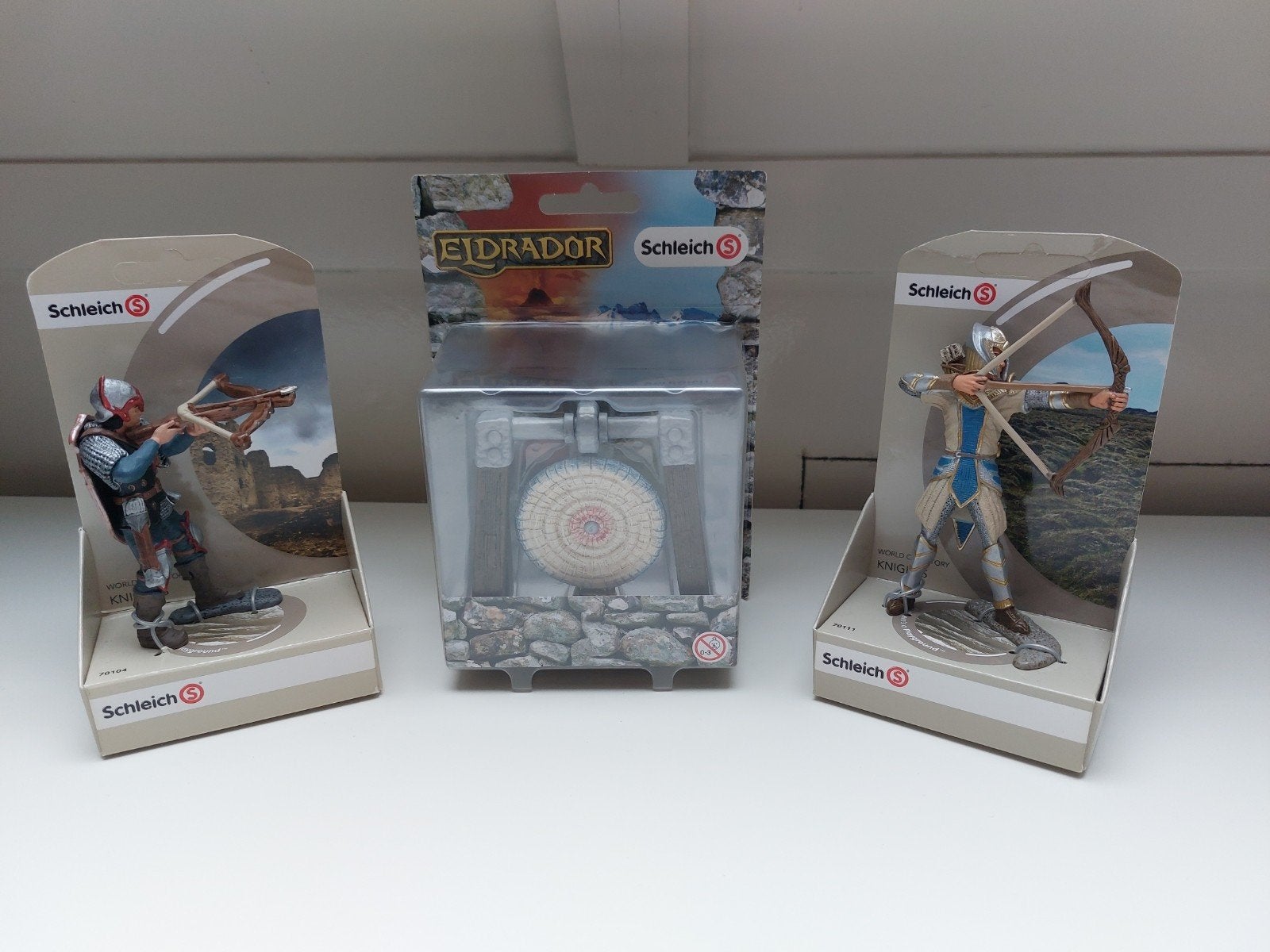 Schleich Eldrador en Knights Figuren Set (3 stuks), Ophalen of Verzenden