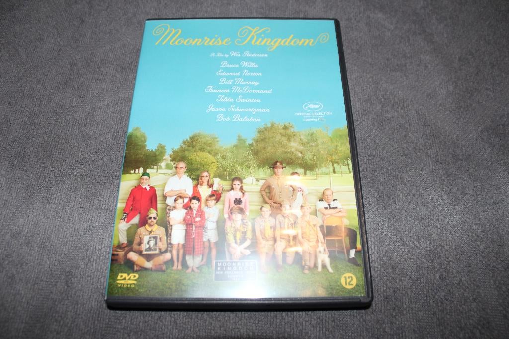 DVD Moonrise Kingdom, Vanaf 12 jaar, Ophalen of Verzenden, Gebruikt, Fantasy