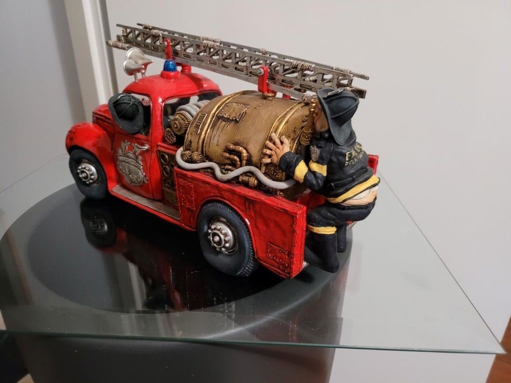 BRANDWEER WAGEN VAN FORCHINO, Antiek en Kunst, Kunst | Designobjecten, Ophalen of Verzenden