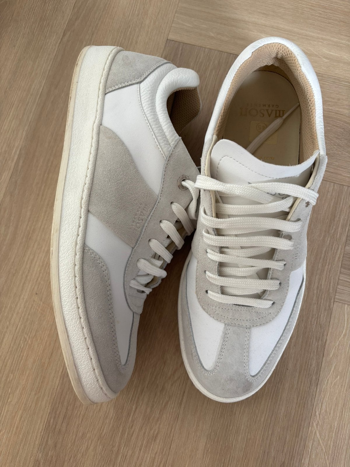 Mason Garments Napoli sneaker maat 45, Kleding | Heren, Wit, Ophalen of Verzenden, Sneakers of Gympen, Zo goed als nieuw
