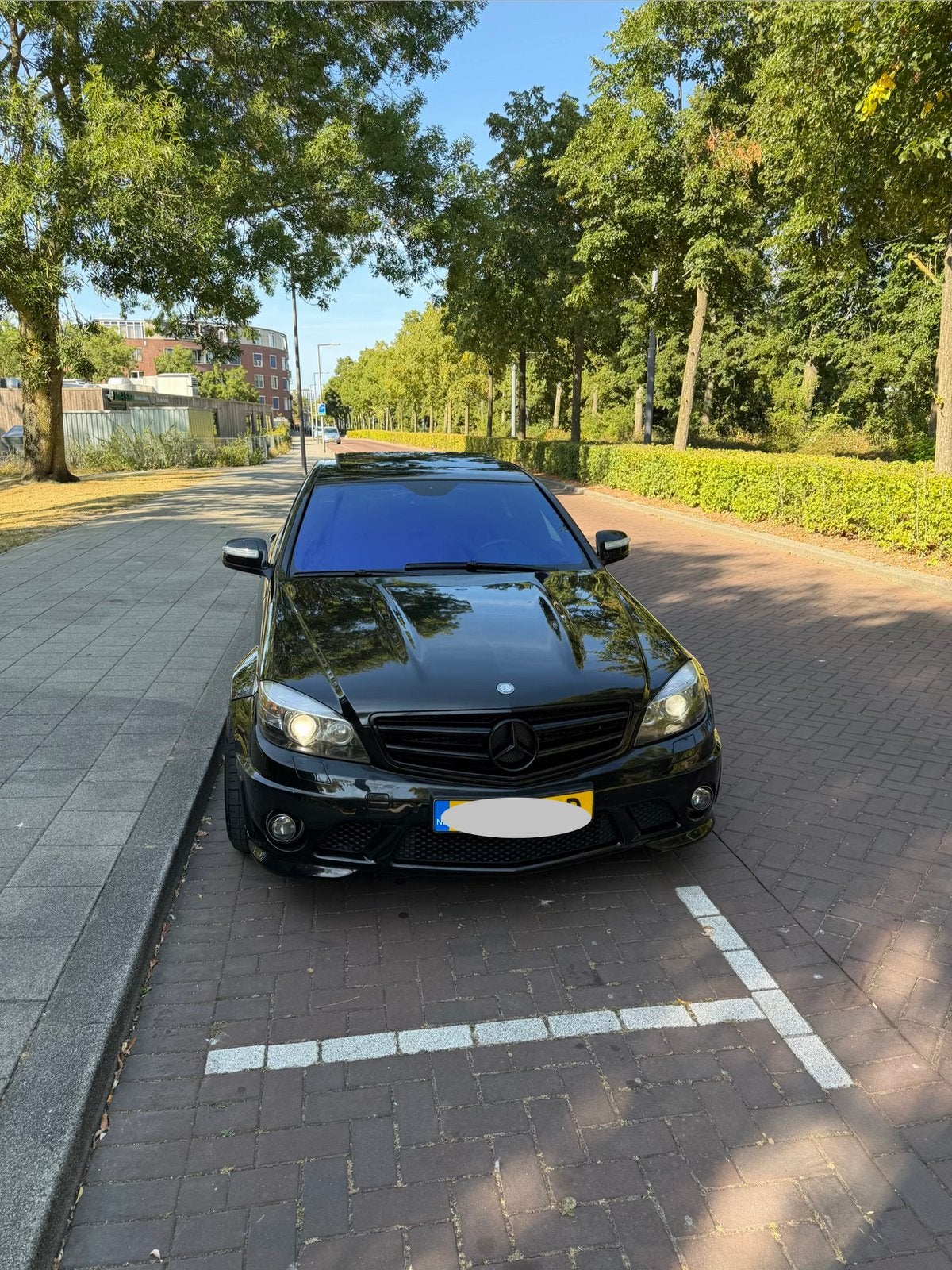 Mercedes-Benz Mercedes 2009 Zwart, Auto's, Mercedes-Benz, 457 pk, 8 cilinders, Zwart, Leder