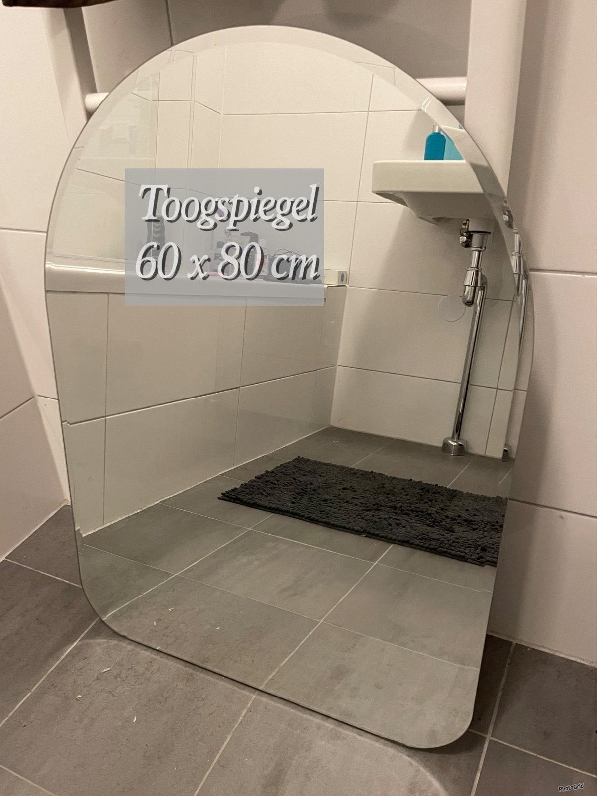 Toogspiegel 60x80cm, Ophalen, Zo goed als nieuw, Minder dan 100 cm, Overige vormen