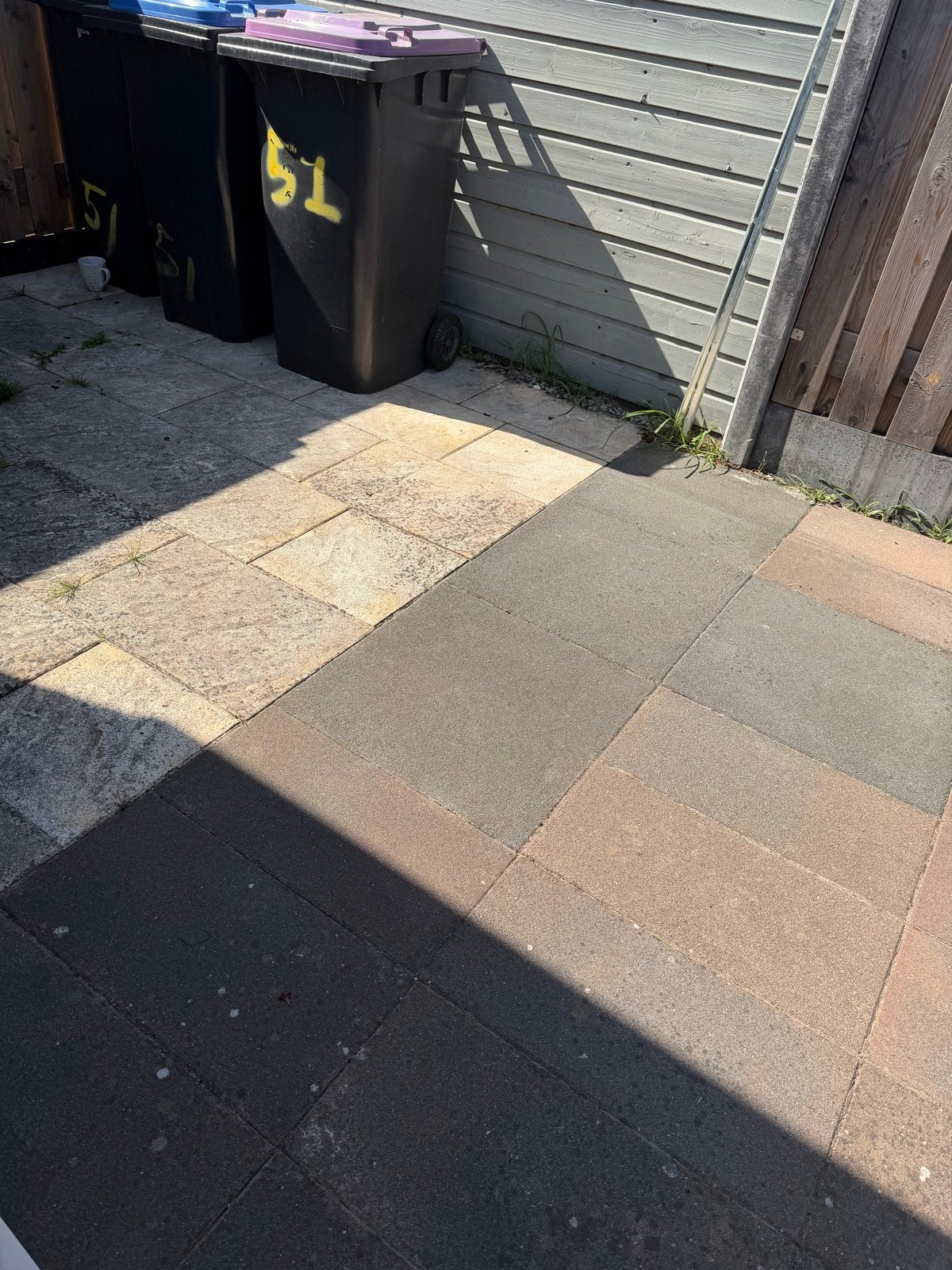 Gratis betontegels op te halen, Ophalen, Gebruikt, 10 m² of meer, Beton