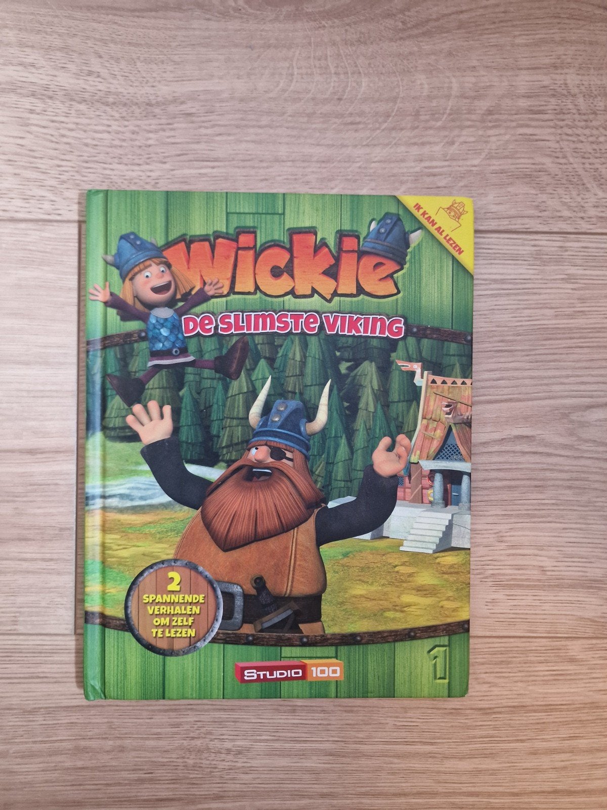 Wickie de Slimste Viking - 2 spannende verhalen, Ophalen, Zo goed als nieuw, Studio 100, Fictie algemeen