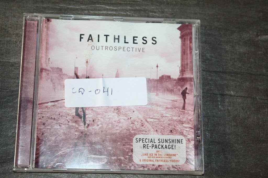 Faithless – Outrospective - 2001, Ophalen of Verzenden, Zo goed als nieuw, Inclusief boekje, Dansmuziek