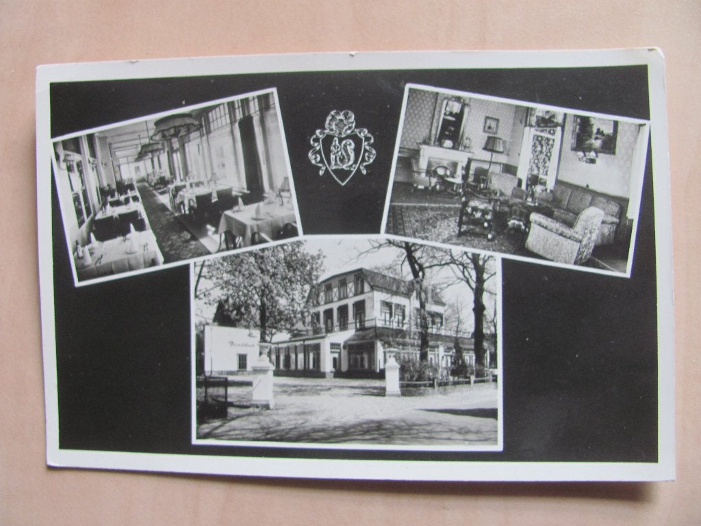 Zeist 1954 hotel Boschlust, Ophalen of Verzenden, 1940 tot 1960, Gelopen, Utrecht