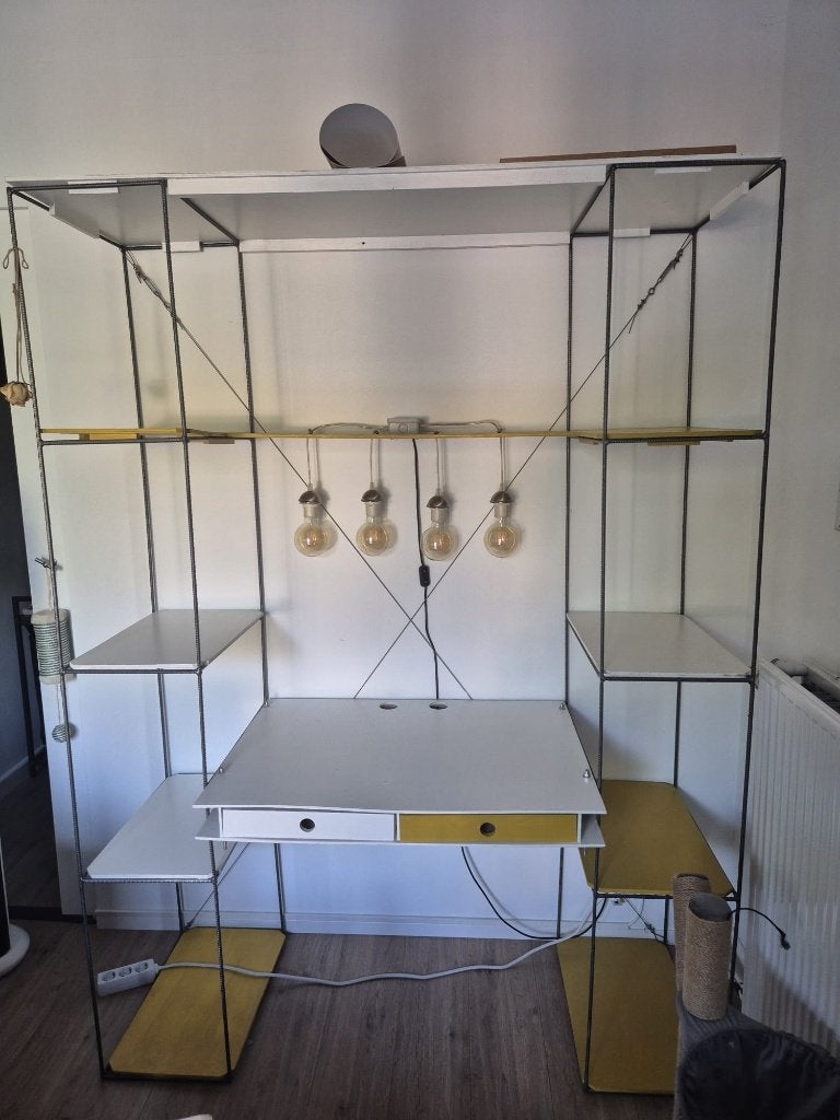 Bureau, Ophalen, Hout, Schoolbureau, 148 cm