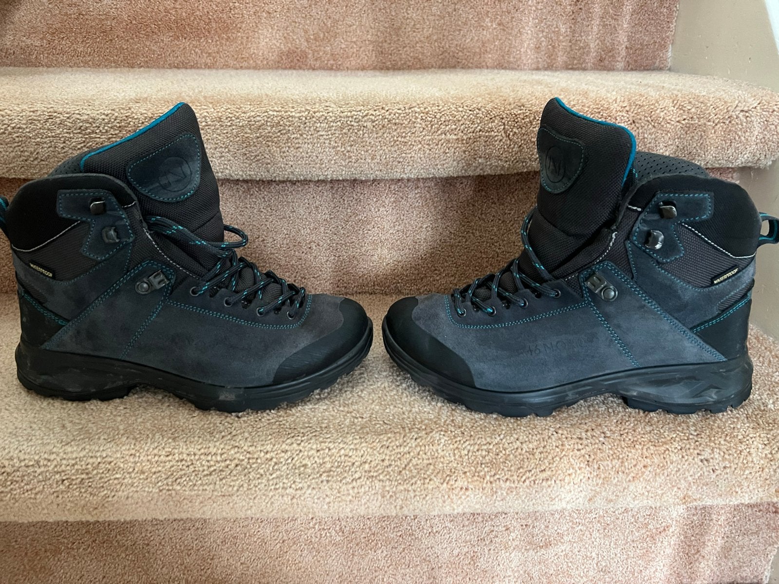 Bergschoenen 46 Nord, waterproof, maat 39 (blauw), Ophalen of Verzenden, Gebruikt, Schoenen