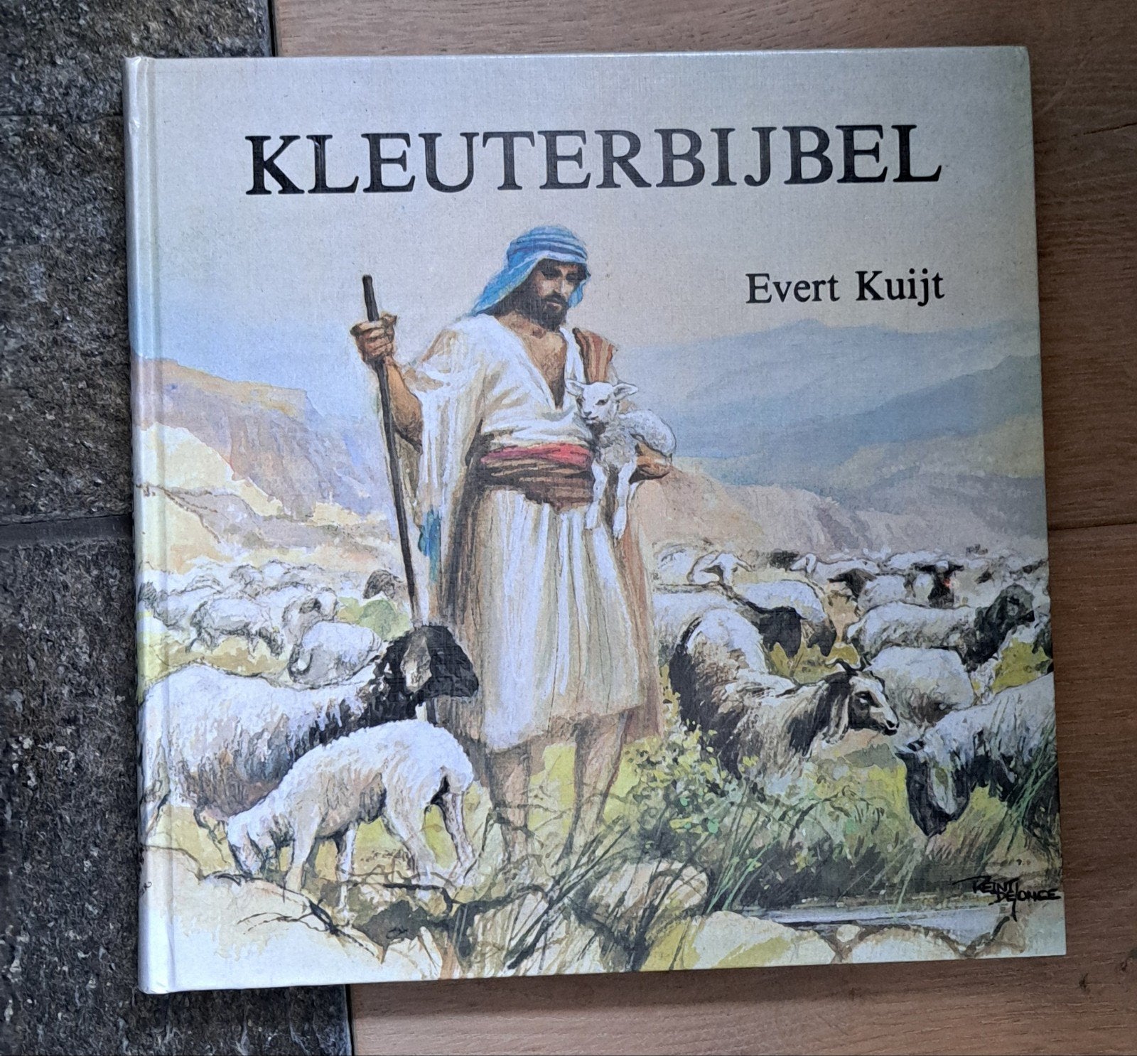 Kleuterbijbel Evert Kuijt, zgan, Boeken, 5 of 6 jaar, Fictie algemeen, Jongen of Meisje, Ophalen of Verzenden
