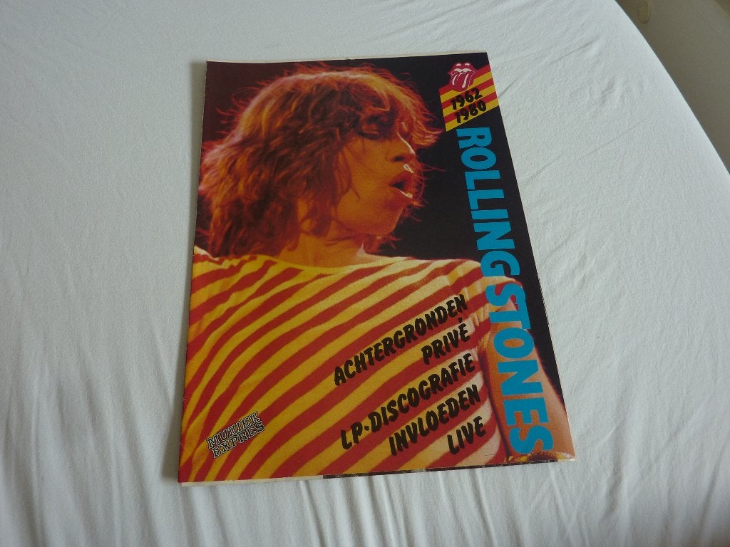 ROLLING STONES SPECIAL MUZIEK EXPRES 1962-1980, Verzamelen, Ophalen of Verzenden, 1980 tot heden, Tijdschrift