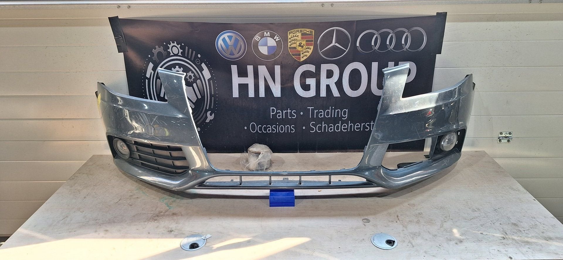 Audi A4 S4 B8 8K Voorbumper, Gebruikt, -, Voor, -