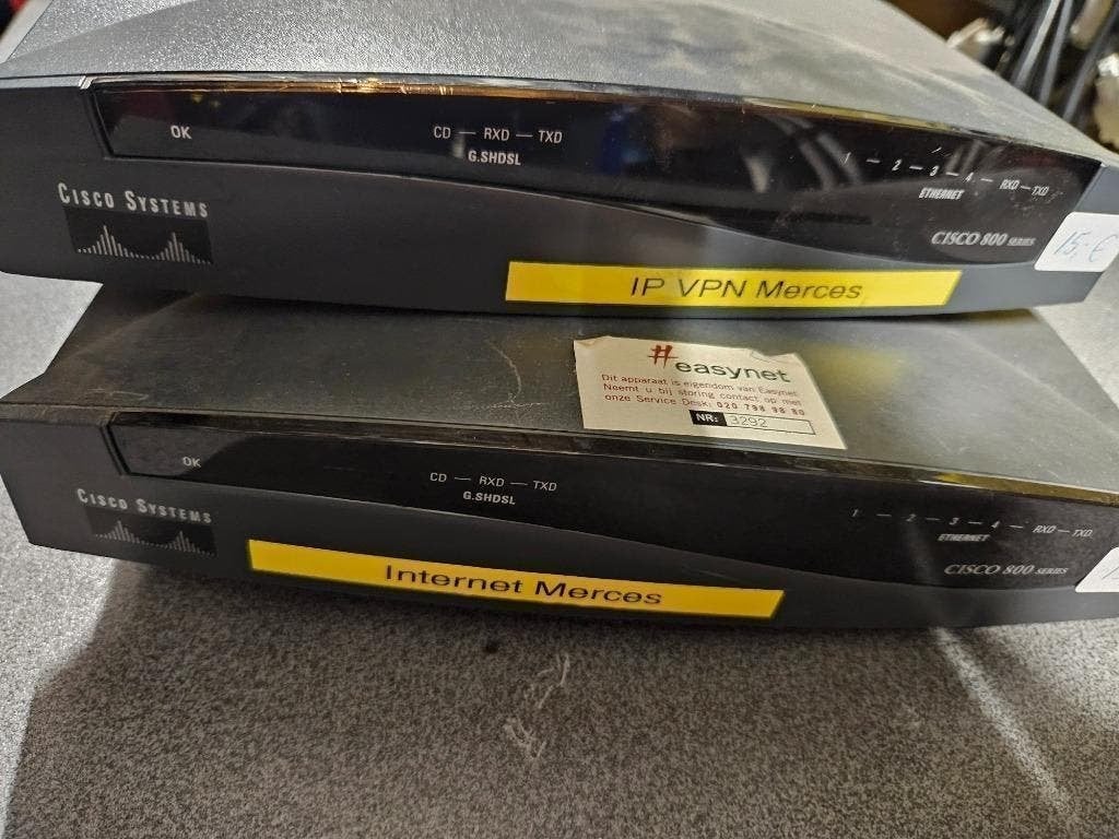 Cisco 800 series router, Ophalen of Verzenden, Nieuw