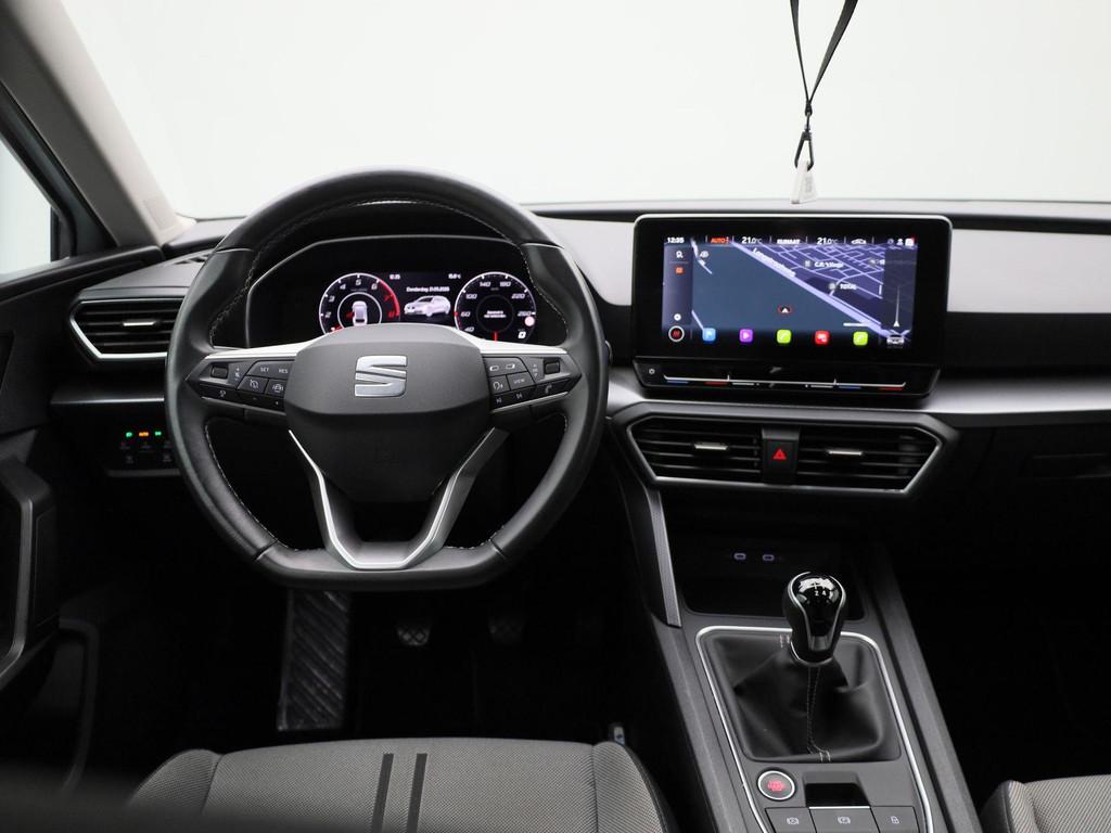 SEAT Leon Sportstourer 1.0 TSI Style Business Intense | Navi, 12 maanden, Stof, Gebruikt, Leon