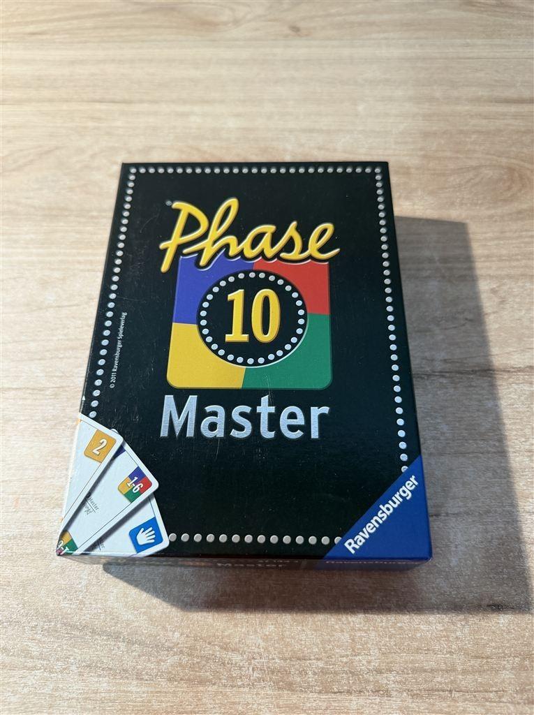 Phase 10 master - S7027, Hobby en Vrije tijd, Gezelschapsspellen | Bordspellen, Ophalen of Verzenden, Zo goed als nieuw
