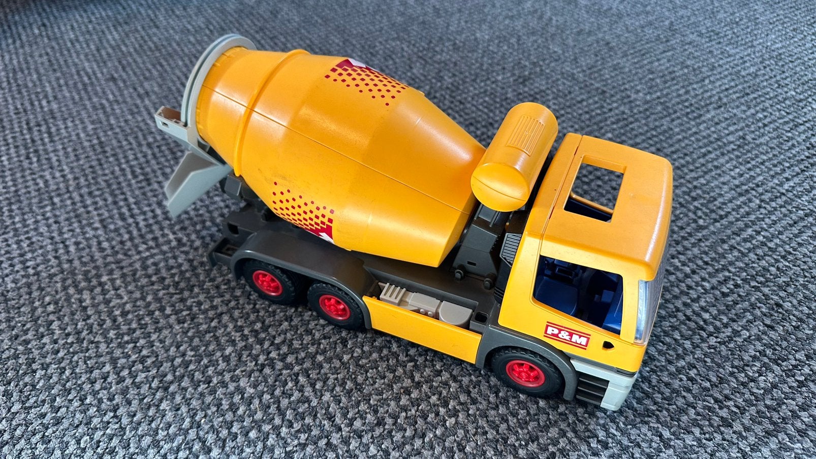 Vintage Playmobil Cement Mixer Truck 2003, Ophalen, Zo goed als nieuw, Bus of Vrachtwagen