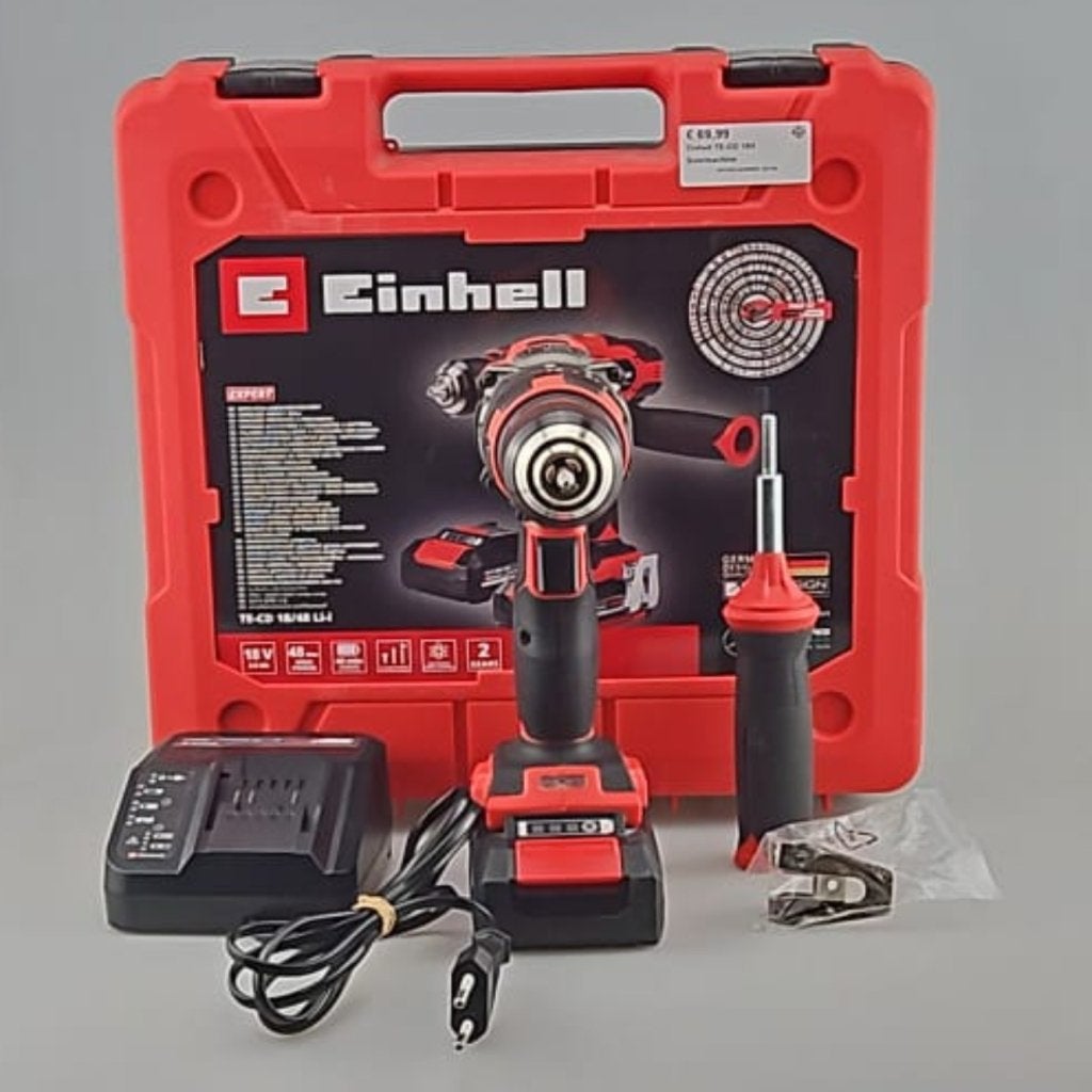 Einhell TE-CD 18V Boormachine, Einhell, Gebruikt, Support@einhell.com, Einhell Germany AG, Wiesenweg 22, 
94405 Landau an der Isar
Germany