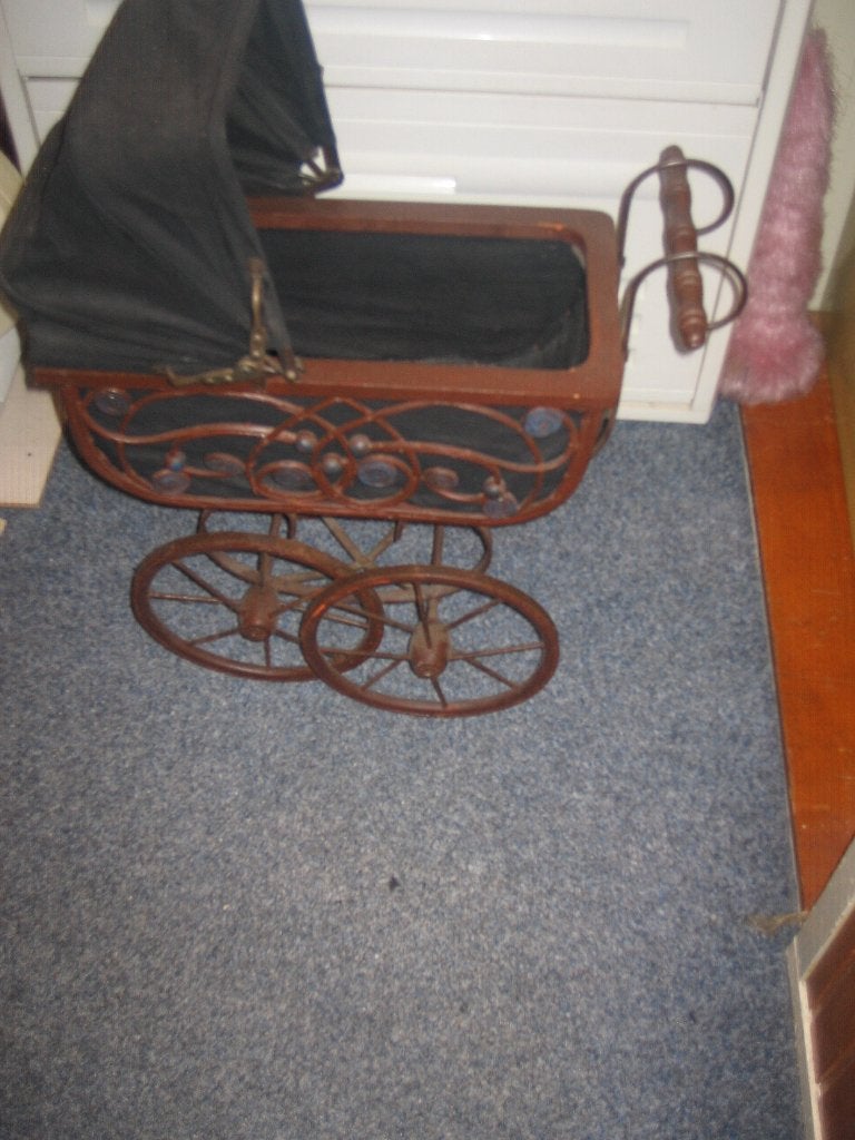 mooie gave kinderwagen alleen ophalen, Ophalen