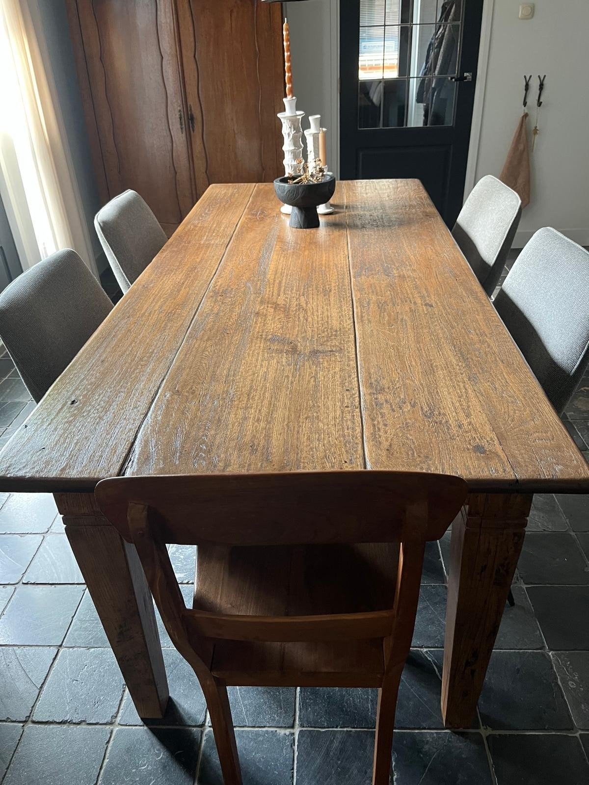 eetkamerstoelen, Ophalen of Verzenden, Gebruikt, 4 tot 6 stoelen