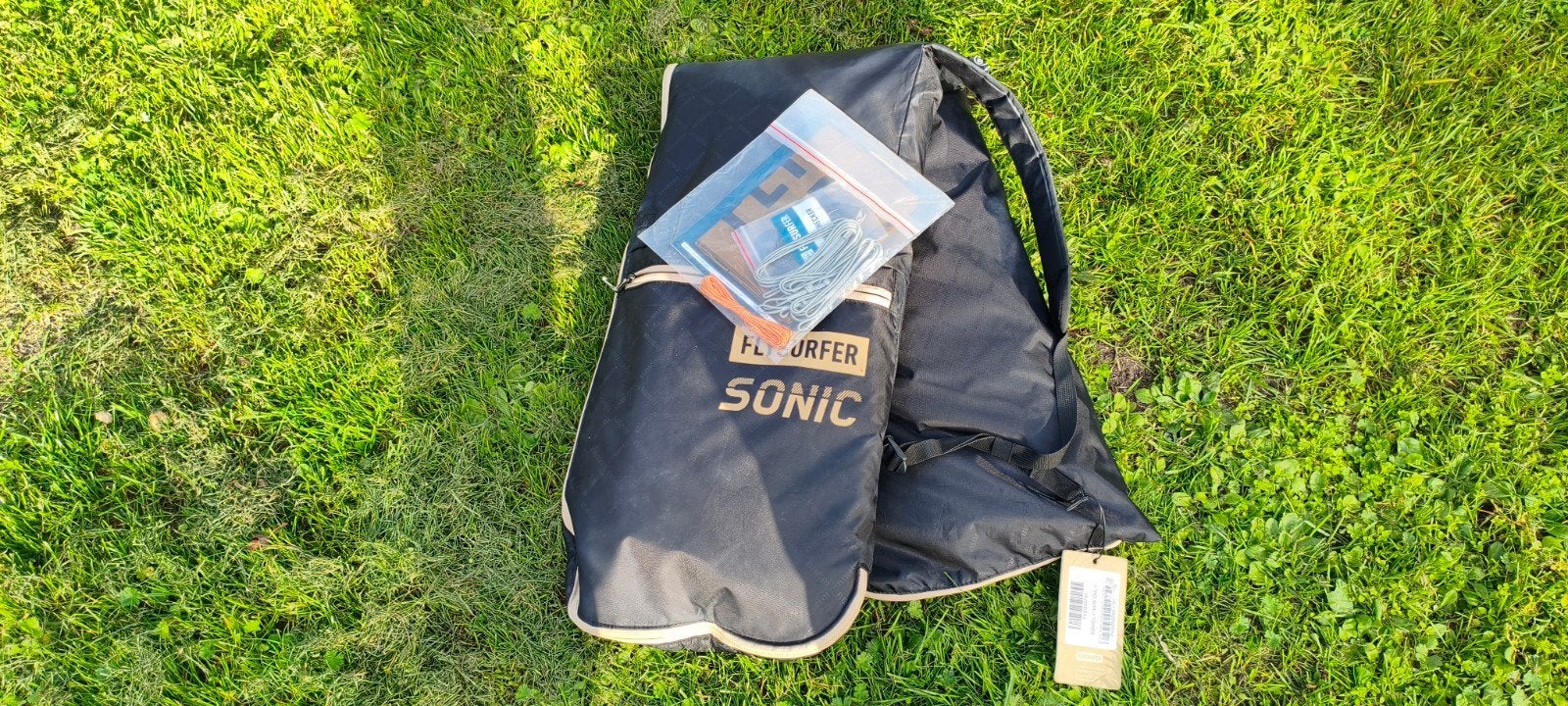Flysurfer Sonic 5 7m - Al's nieuw!, Geen board, Ophalen of Verzenden, Zo goed als nieuw, Kite