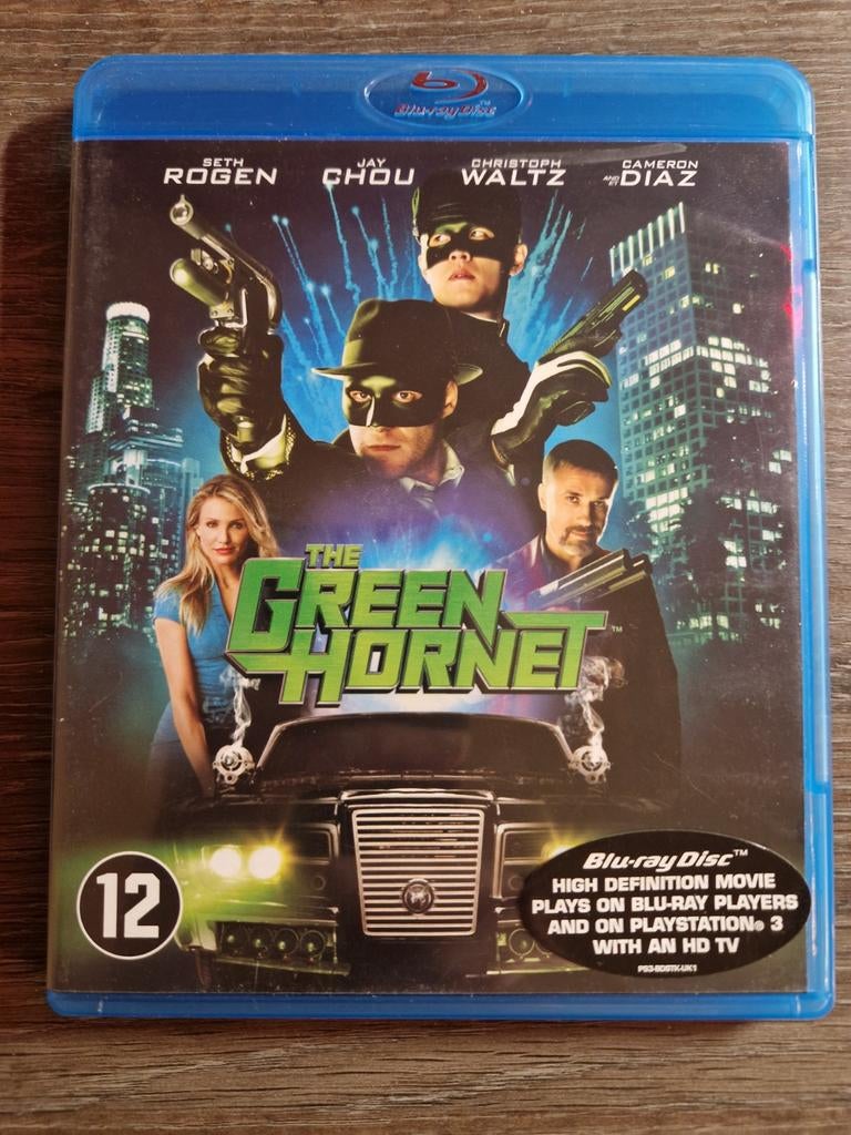 The Green Hornet (2011) blu-ray, Ophalen of Verzenden, Zo goed als nieuw, Actie