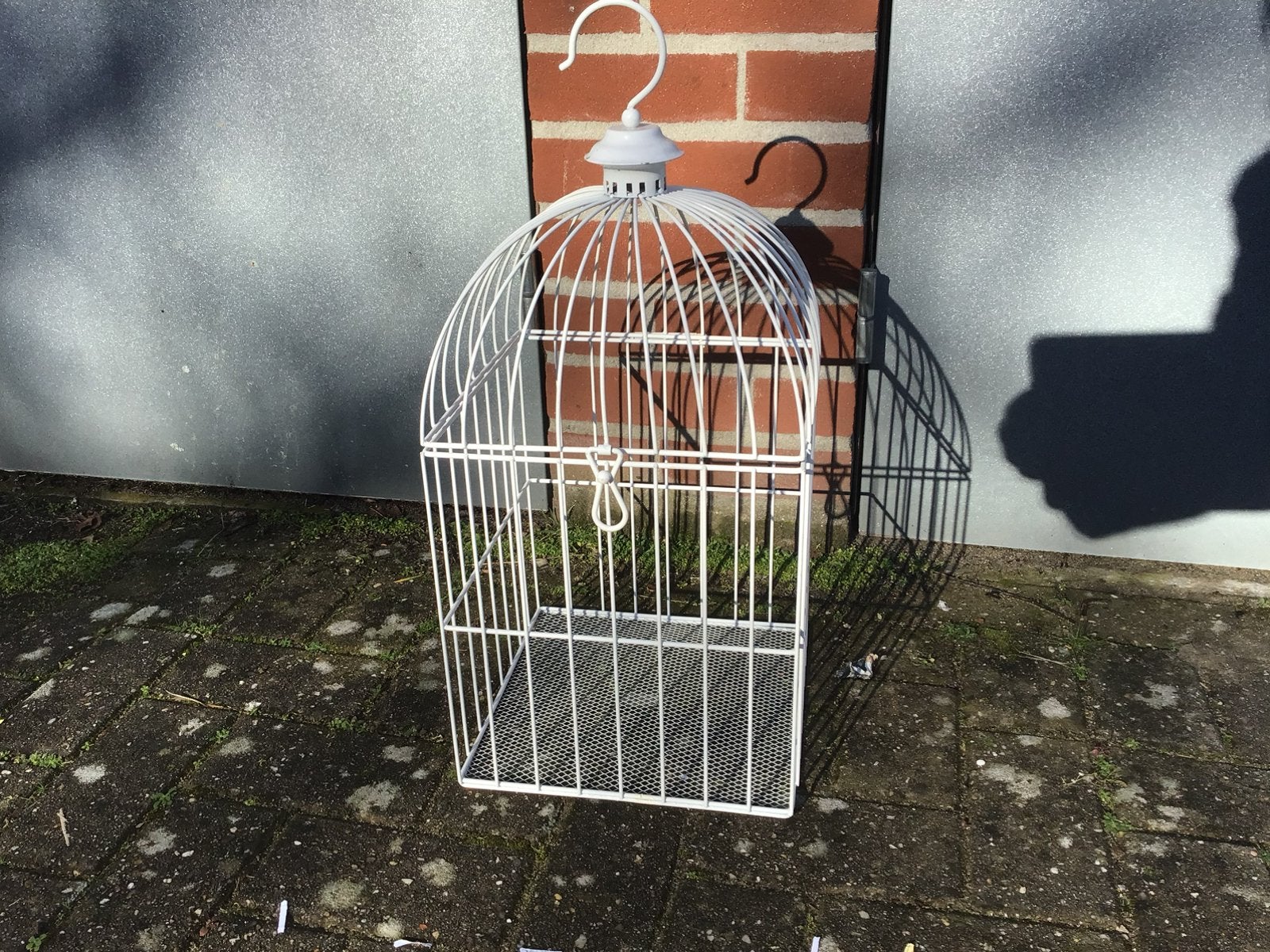 Plantenhanger,witte vogelkooi,decoratie vogelkooi, Ophalen, Nieuw