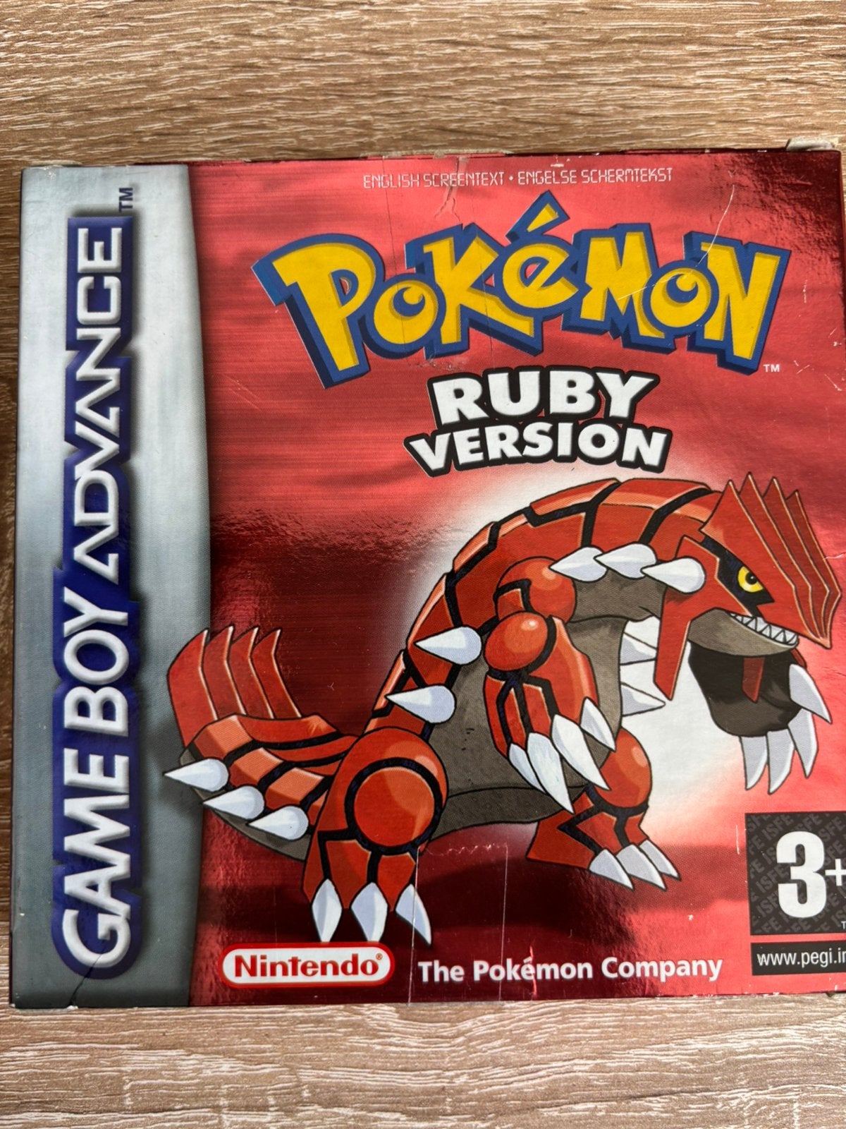 Pokémon Ruby Version GBA - Compleet in doos (CIB), Gebruikt, 1 speler, Ophalen of Verzenden, Role Playing Game (Rpg)