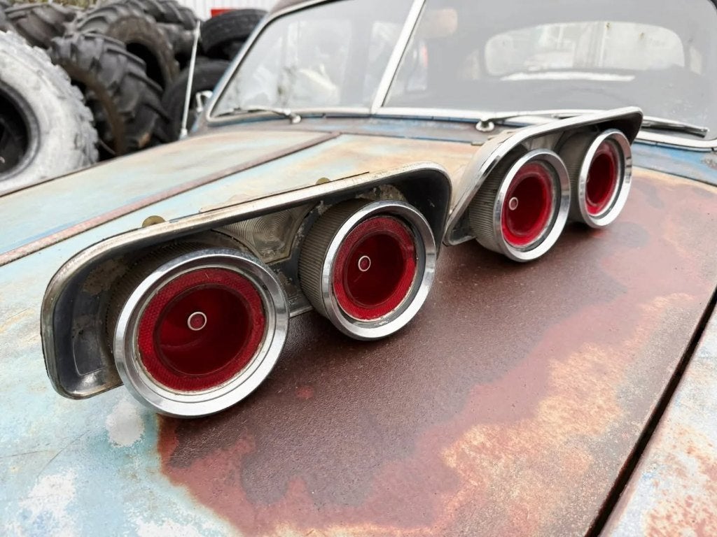 Set originele 1968 Dodge Charger achterlichten, lampen., Gebruikt, ., Amerikaanse onderdelen, Ophalen of Verzenden