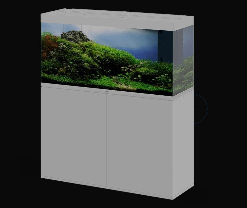 Ciano Emotions Nature Pro 120  aquarium, Dieren en Toebehoren, Vissen | Aquaria en Toebehoren, Ophalen, Leeg aquarium