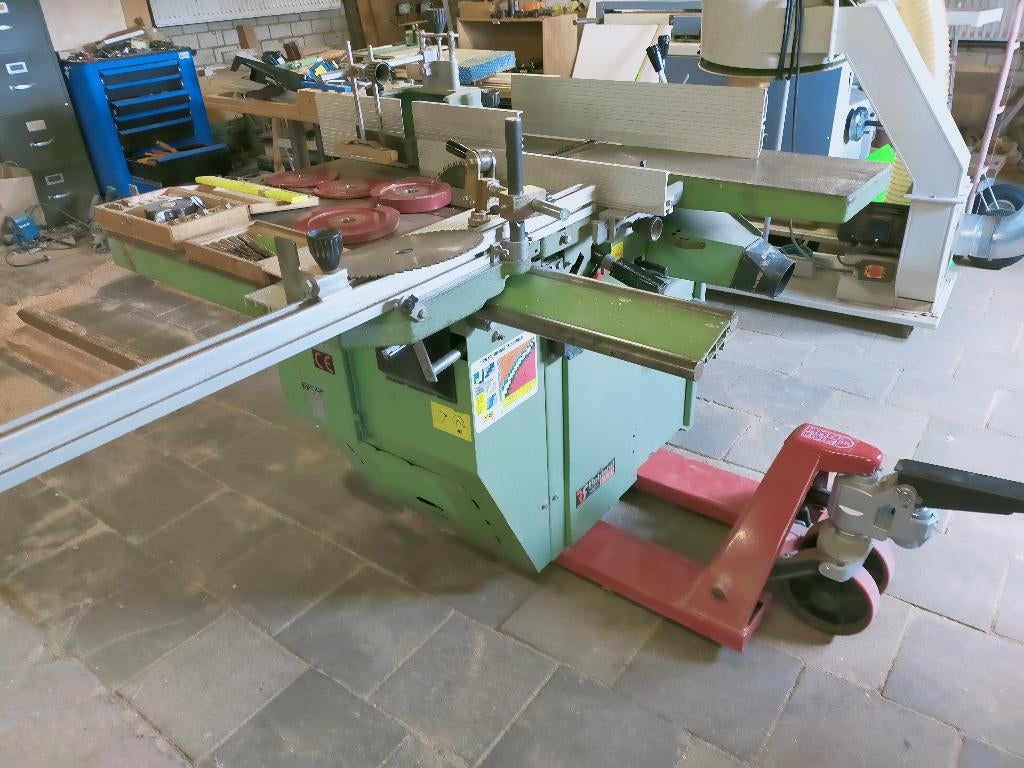 5 voudige robland x 310 combinatiemachine op 380 volt, Ophalen, Gebruikt
