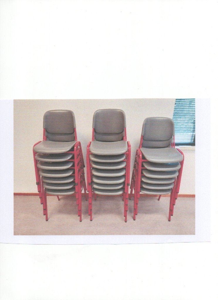 Stapelbare merk stoelen van Marko Veendam, Kantine of Aula, Ophalen, Gebruikt, Stoel